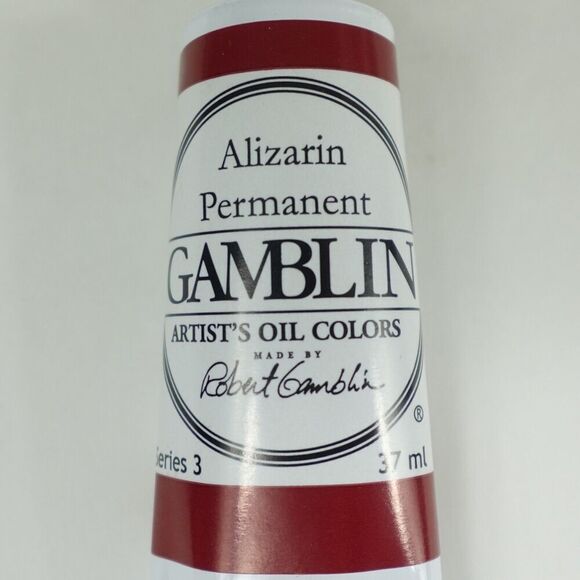 Gamblin Artist Oil Colors Alizarin Permanent 37ml Series 3 - Picture 3 of 5